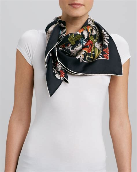 gucci wondergarden scarf|gucci scarf buy online.